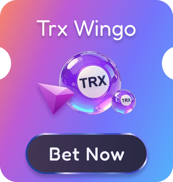 1xBet TRX Wingo blockchain verified prediction game