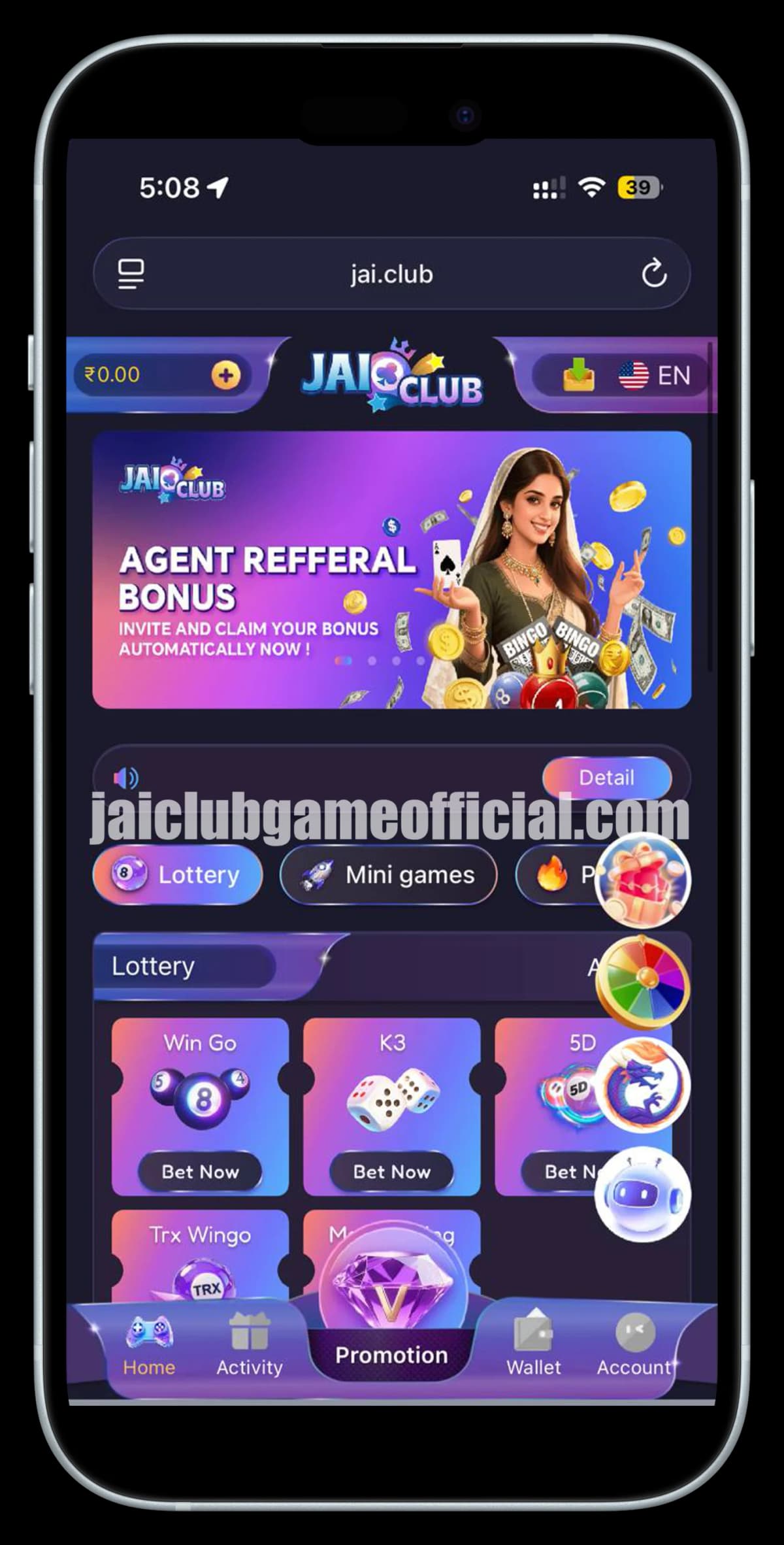 1xBet homepage interface 2026